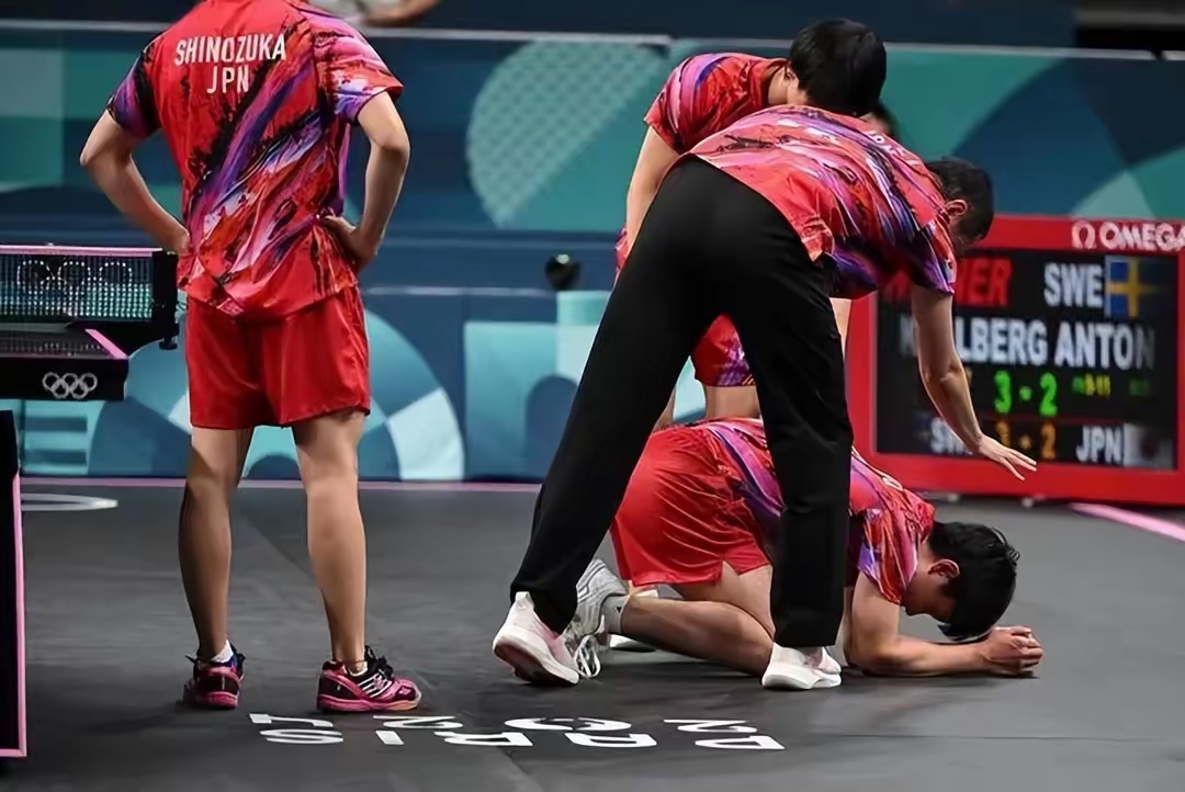 包含法国队绝杀韩国队，张本智和刷新纪录的词条