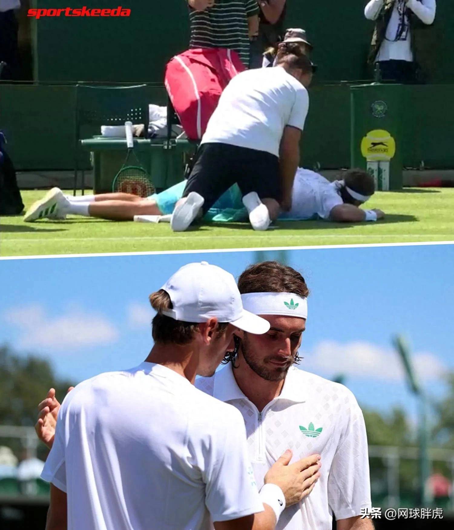 美网碾压温网,西西帕斯带队取胜 美网碾压温网,西西帕斯带队取胜